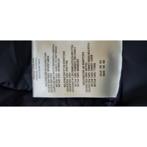 Levi's Men's Hooded Sherpa Puffer Quilted Lined Red Jacket Size Small LM2RN076 - Picture 12 of 12